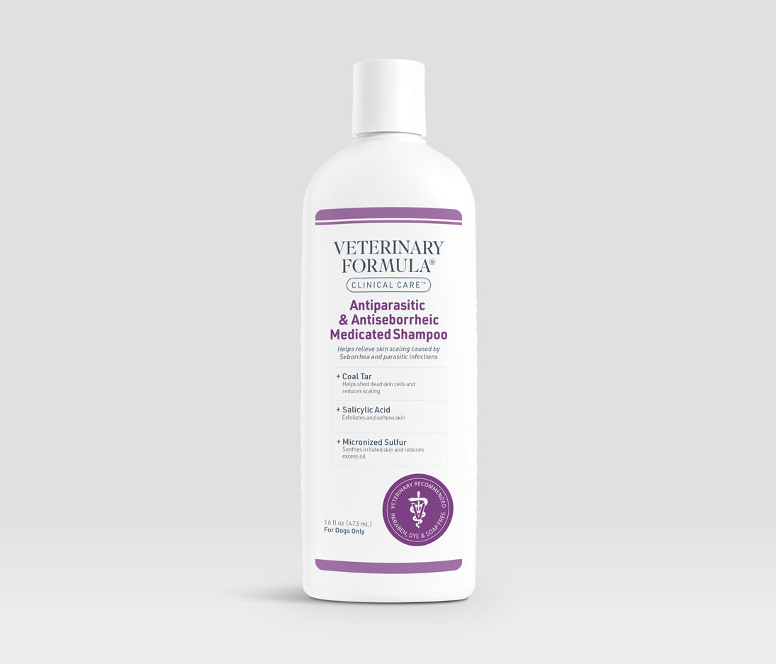 Antiparasitic Antiseborrheic Medicated Shampoo For Dogs