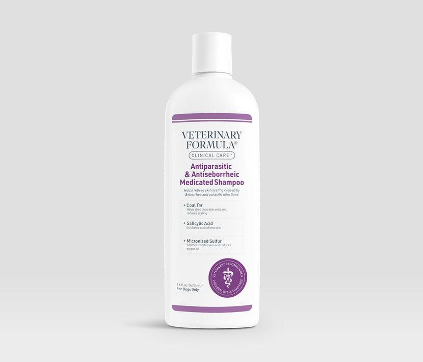 Antiparasitic & Antiseborrheic Medicated Shampoo