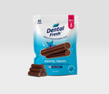 Dental Fresh dog treats for small dogs, peanut butter flavor, supports cleaner teeth and healthier mouth