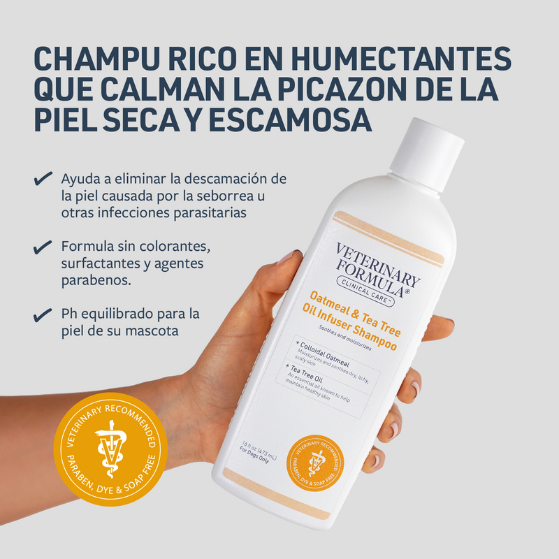 Oatmeal & Tea Tree Oil Infuser Shampoo