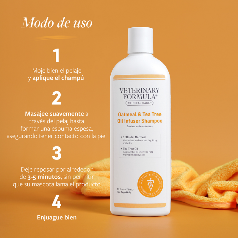 Oatmeal & Tea Tree Oil Infuser Shampoo