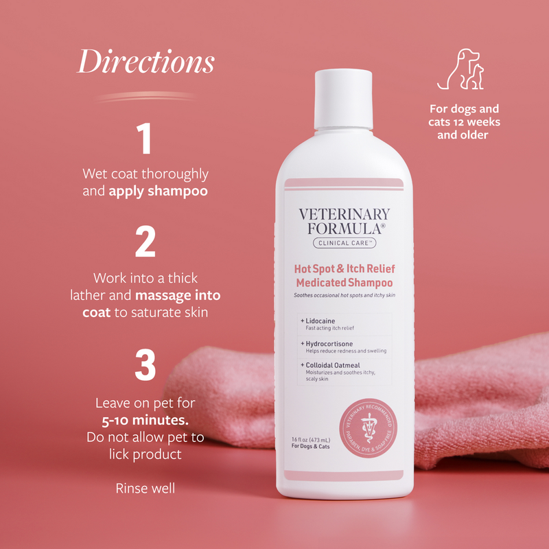 Hot Spot & Itch Relief Medicated Shampoo