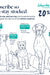 Dog chew dosage guide by size with subscription savings for pet health formulas