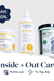 Veterinary Formula pet care products: ear therapy wipes, ear drops, and gut health chews for dogs