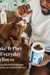 Man giving dog Gut Health supplement treat, promoting everyday pet wellness with daily digestive support