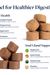 Pet digestive health supplements with probiotics, pumpkin, and psyllium husk for gut support
