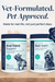 Vet-formulated dog supplements for anal gland and gut health, 120 soft chews each, pet-approved with 150k+ reviews