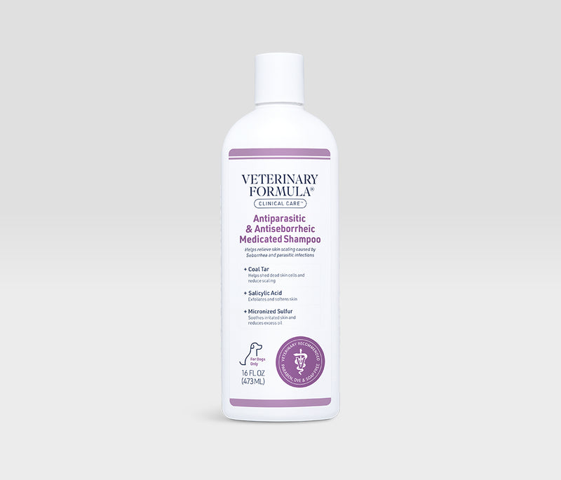 Antiparasitic & Antiseborrheic Medicated Shampoo