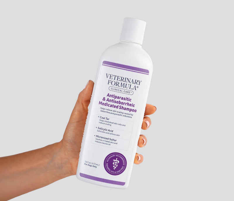 Antiparasitic & Antiseborrheic Medicated Shampoo